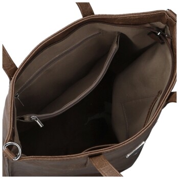 Dámská kabelka na rameno hnědá - Firenze Arwin