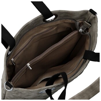 Dámská kabelka na rameno šedá - Firenze Armine