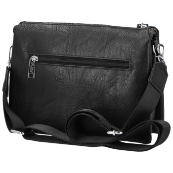 Dámská crossbody kabelka černá - Firenze Wiviena