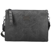 Dámská crossbody kabelka tmavě šedá - Firenze Wiviena