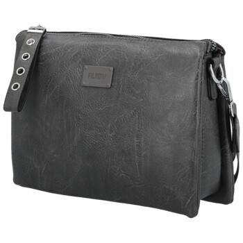 Dámská crossbody kabelka tmavě šedá - Firenze Wiviena