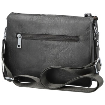 Dámská crossbody kabelka tmavě šedá - Firenze Wiviena