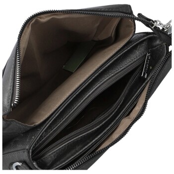 Dámská crossbody kabelka tmavě šedá - Firenze Wiviena