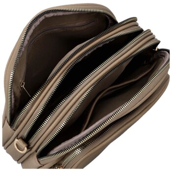 Dámská crossbody kabelka béžová - Firenze Annika