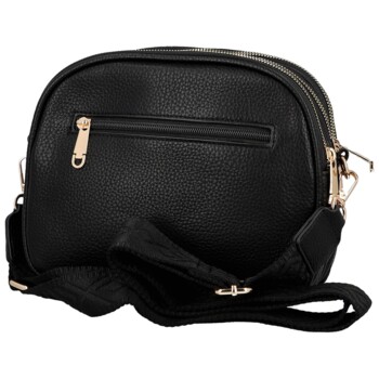 Dámská crossbody kabelka černá - Firenze Annika