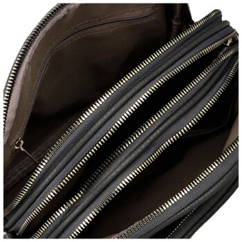 Dámská crossbody kabelka tmavě šedá - Firenze Annika