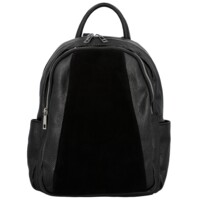 Dámský kožený batoh černý - Delami Vera Pelle Naoto