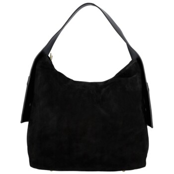 Dámská kabelka na rameno černá - Delami Vera Pelle Mimmi