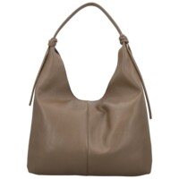Dámská kabelka na rameno taupe - Delami Vera Pelle Lionela