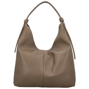 Dámská kabelka na rameno taupe - Delami Vera Pelle Lionela