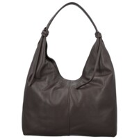 Dámská kabelka na rameno tmavě hnědá - Delami Vera Pelle Lionela