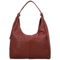 Dámská kabelka na rameno tmavě červená - Delami Vera Pelle Lionela