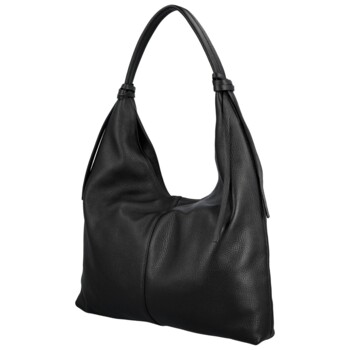 Dámská kabelka na rameno černá - Delami Vera Pelle Lionela