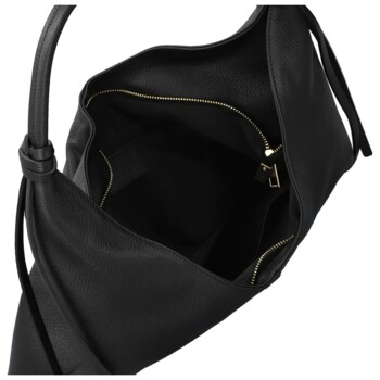 Dámská kabelka na rameno černá - Delami Vera Pelle Lionela
