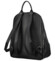 Dámský kožený batoh černý - Delami Vera Pelle Ricardo