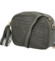 Dámská kožená crossbody kabelka šedá - Delami Vera Pelle Teresia