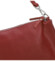 Dámská kožená kabelka na rameno tmavě červená - Delami Vera Pelle Sussan