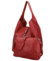 Dámský set kabelek červený - Paolo bags Lona