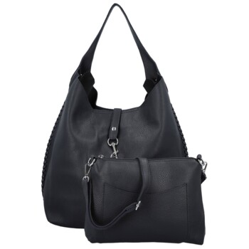 Dámský set kabelek tmavě modrý - Paolo bags Lona