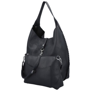 Dámský set kabelek tmavě modrý - Paolo bags Lona