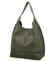 Dámský set kabelek tmavě zelený - Paolo bags Lona