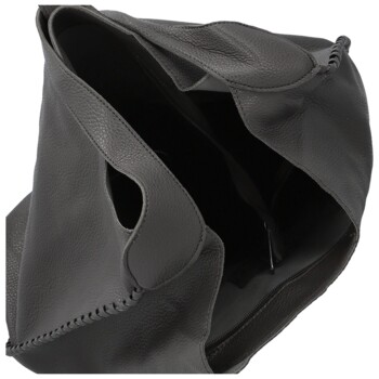 Dámský set kabelek tmavě šedý - Paolo bags Lona