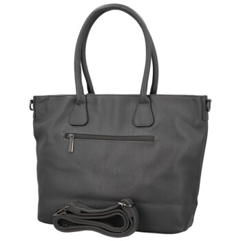 Dámská kabelka přes rameno tmavě šedá - Paolo bags Iljana