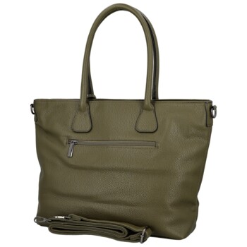 Dámská kabelka přes rameno tmavě zelená - Paolo bags Iljana
