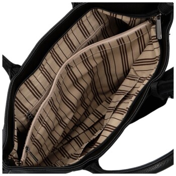 Dámská kabelka přes rameno černá - Paolo bags Iljana