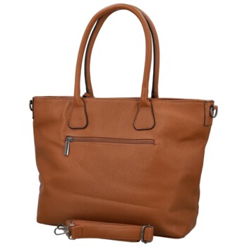 Dámská kabelka přes rameno hnědá - Paolo bags Iljana