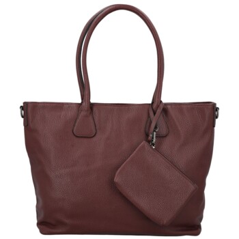 Dámská kabelka přes rameno tmavě vínová - Paolo bags Iljana