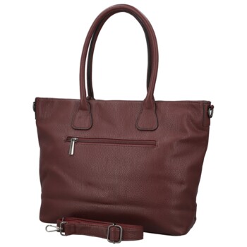 Dámská kabelka přes rameno tmavě vínová - Paolo bags Iljana