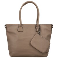 Dámská kabelka přes rameno tmavě béžová - Paolo bags Iljana