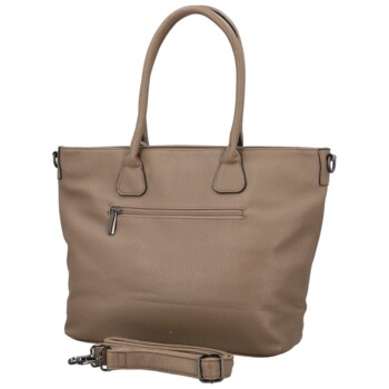 Dámská kabelka přes rameno tmavě béžová - Paolo bags Iljana