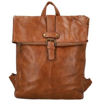 Dámský batoh hnědý - Paolo bags Tulia