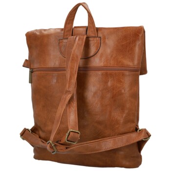 Dámský batoh hnědý - Paolo bags Tulia