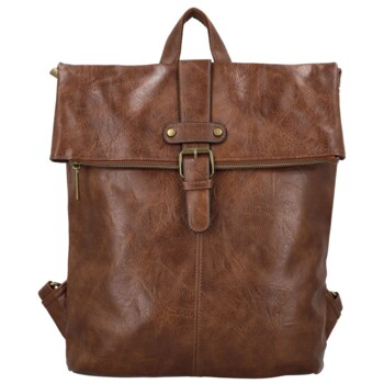 Dámský batoh coffee - Paolo bags Tulia