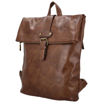 Dámský batoh coffee - Paolo bags Tulia