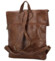 Dámský batoh coffee - Paolo bags Tulia