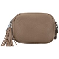Dámská crossbody kabelka tmavě béžová - Paolo bags Ilana