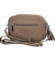Dámská crossbody kabelka tmavě béžová - Paolo bags Ilana