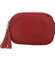 Dámská crossbody kabelka červená - Paolo bags Ilana