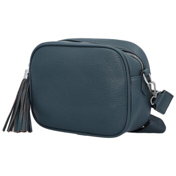 Dámská crossbody kabelka modrá - Paolo bags Ilana