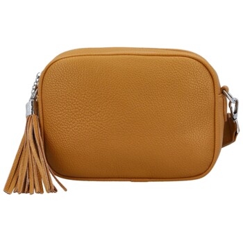 Dámská crossbody kabelka žlutá - Paolo bags Ilana