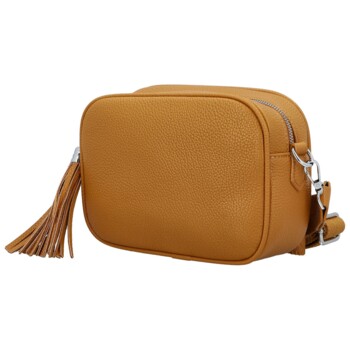 Dámská crossbody kabelka žlutá - Paolo bags Ilana