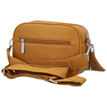 Dámská crossbody kabelka žlutá - Paolo bags Ilana