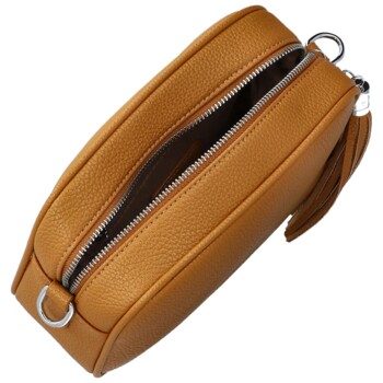 Dámská crossbody kabelka žlutá - Paolo bags Ilana