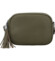 Dámská crossbody kabelka tmavě zelená - Paolo bags Ilana