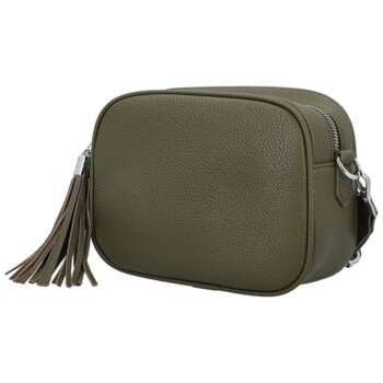 Dámská crossbody kabelka tmavě zelená - Paolo bags Ilana