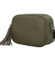 Dámská crossbody kabelka tmavě zelená - Paolo bags Ilana